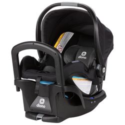 Diono LiteClik 30 R SafePlus Infant Car Seat and Base, Rear-Facing for Infants 4-30lbs, SafePlus Engineering, with Infant Insert, UPF 50+ Sunshade (Bl