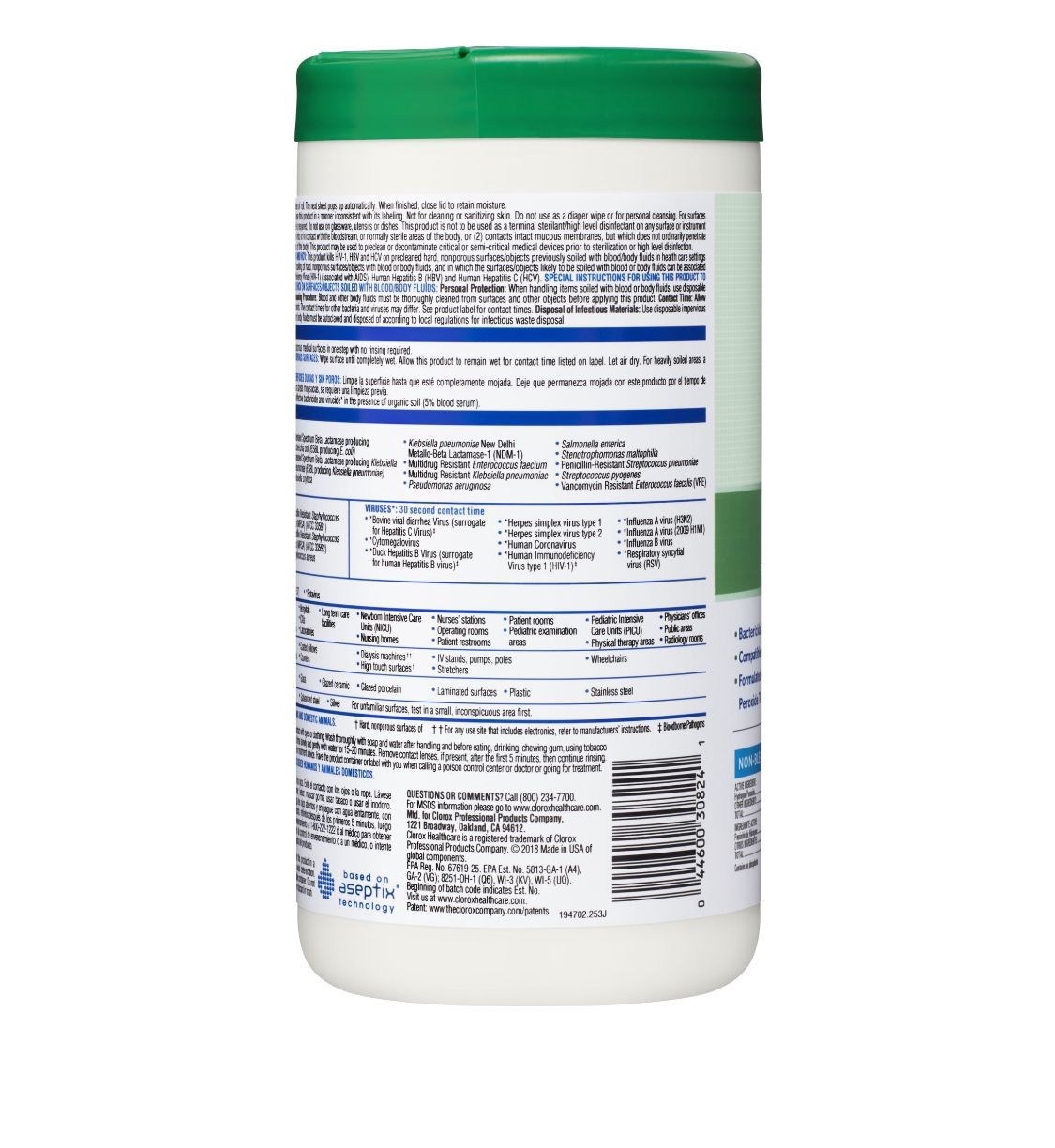 Clorox Healthcare Hydrogen Peroxide Cleaner Disinfectant Wipes - 95 Wipes$1.99
