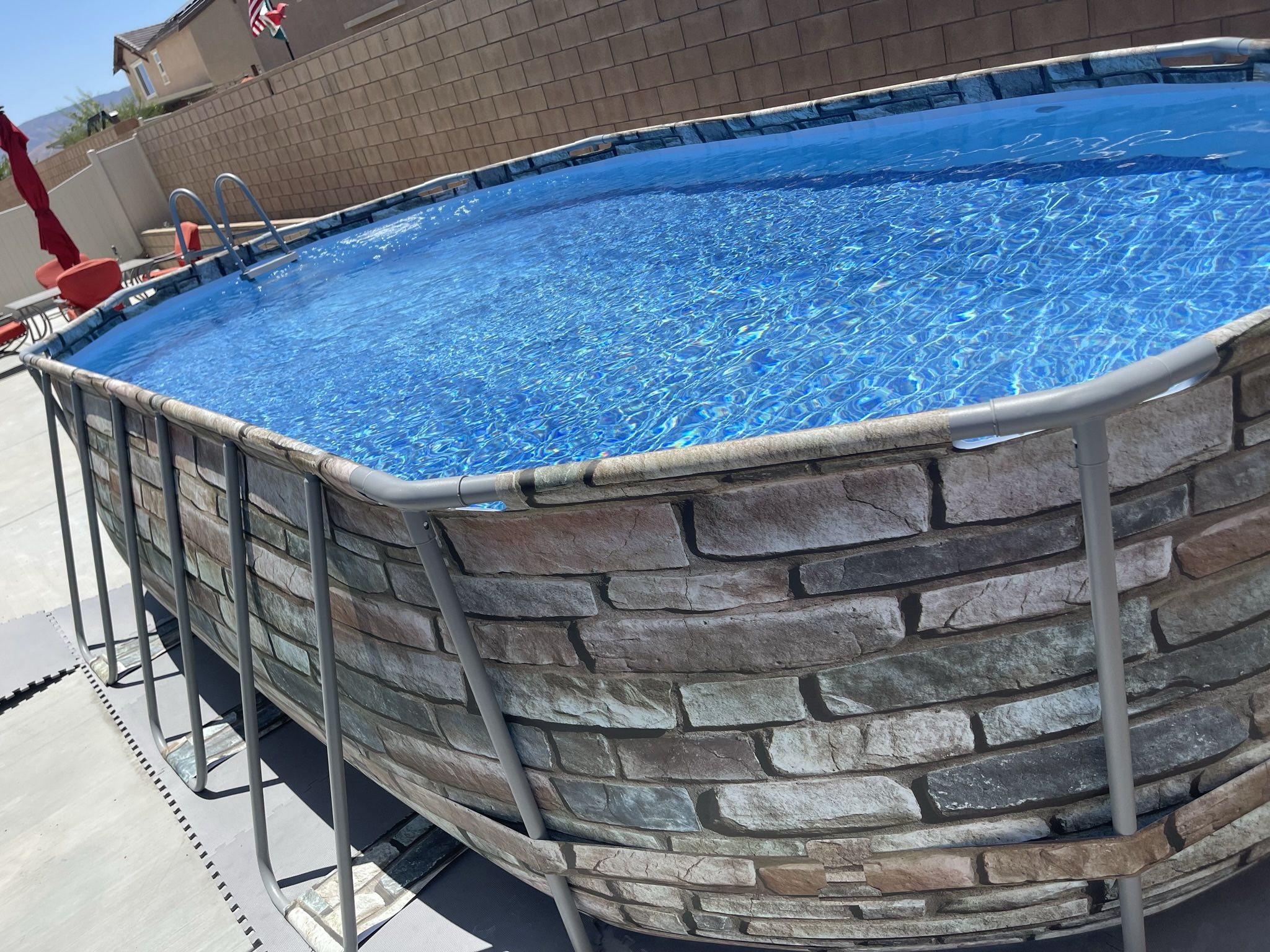 *COLEMAN 20 FT POOL $295 WITH PUMP AND LED LIGHTS*