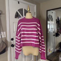 Striped Sweatshirt 