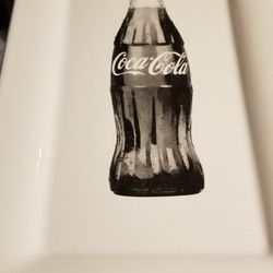  New  Coca Cola Platter W Registration on Back