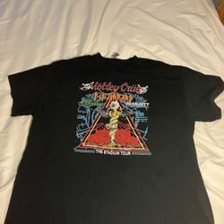 The Stadium Tour 2022 T-shirt (size XL; Motley Crue; Def Leppard; Poison; Joan Jett)