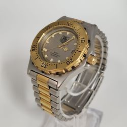 Vintage TAG Heuer 3000 Professional Two-Tone Quartz Watch 200M