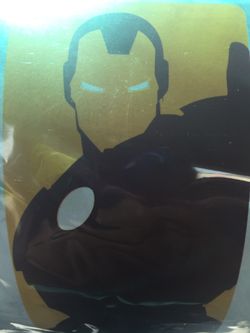 New Sealed Box Marvel Avenger Ironman Exercise Mat ExactlyLike the Gym Mats Extra Thick For Maximum Support included carry strap