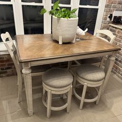 Ashley Furniture Realyn Collection Table/4 chairs