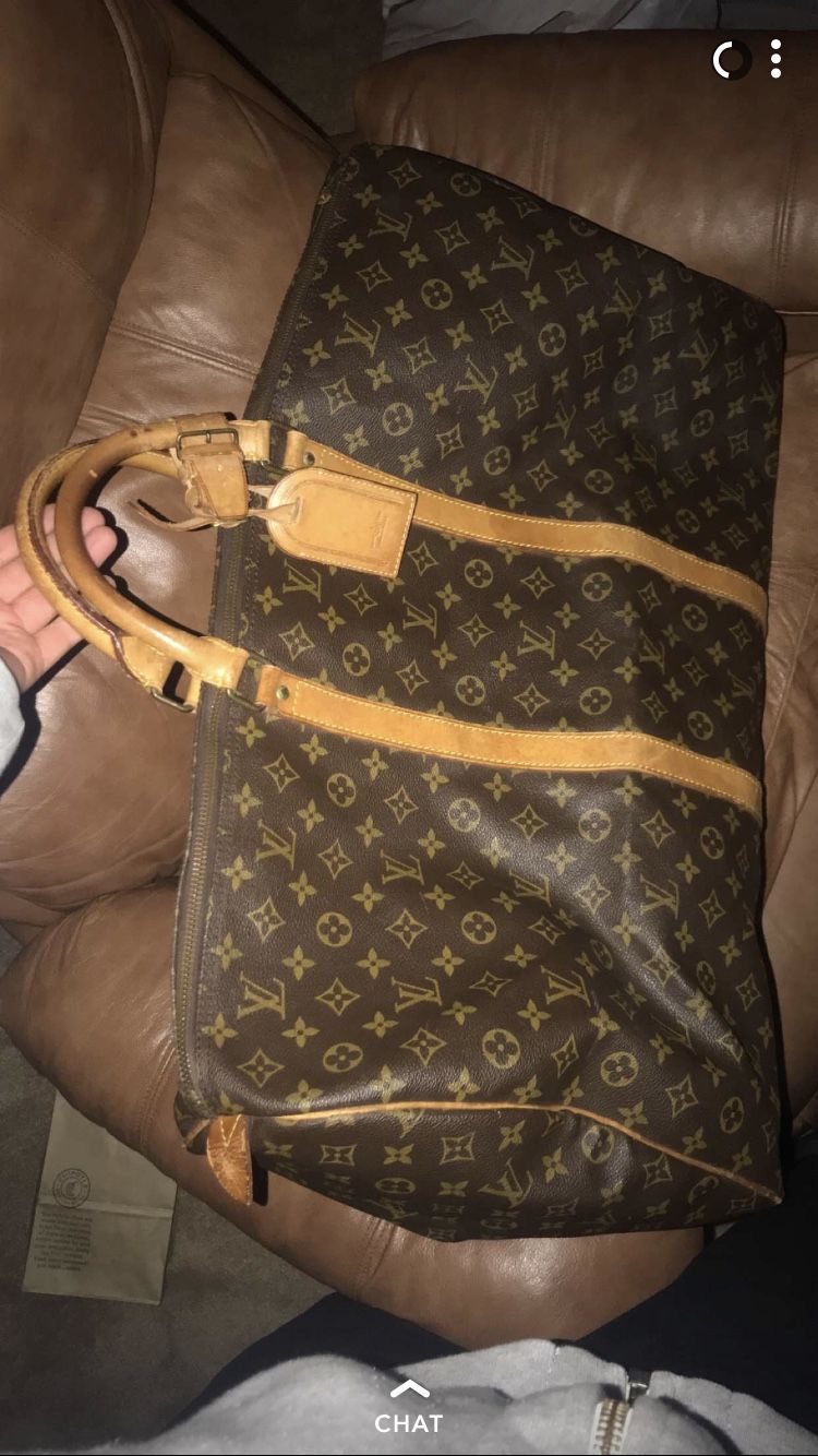 Louis Vuitton duffel bag