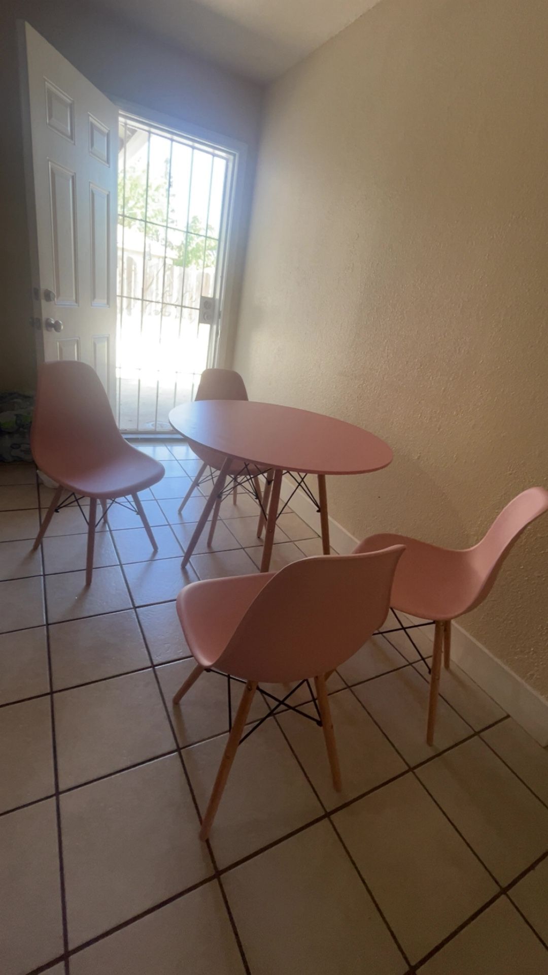 Pink Table