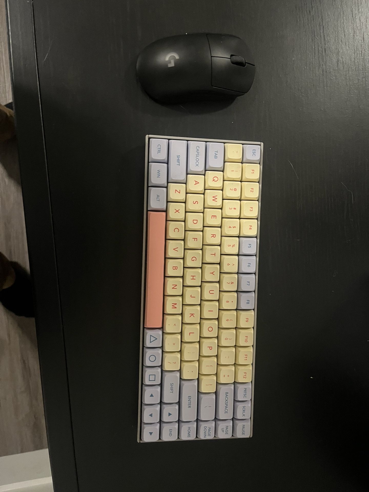 keyboard and mouse