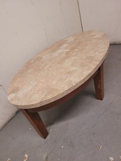 Oval Coffee Table 