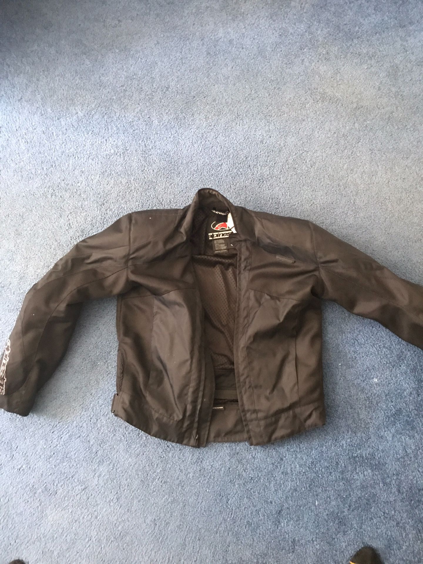 Alpine Motorcycle Jacket Size M $22