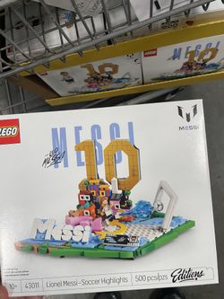 Lego set Messi Lego set