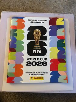 2026 Fifa Panini Book & Stickers