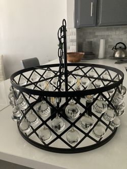 Crystal Chandelier Light Fixture