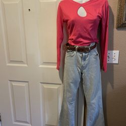 Outfit Levi’s Jeans & Top