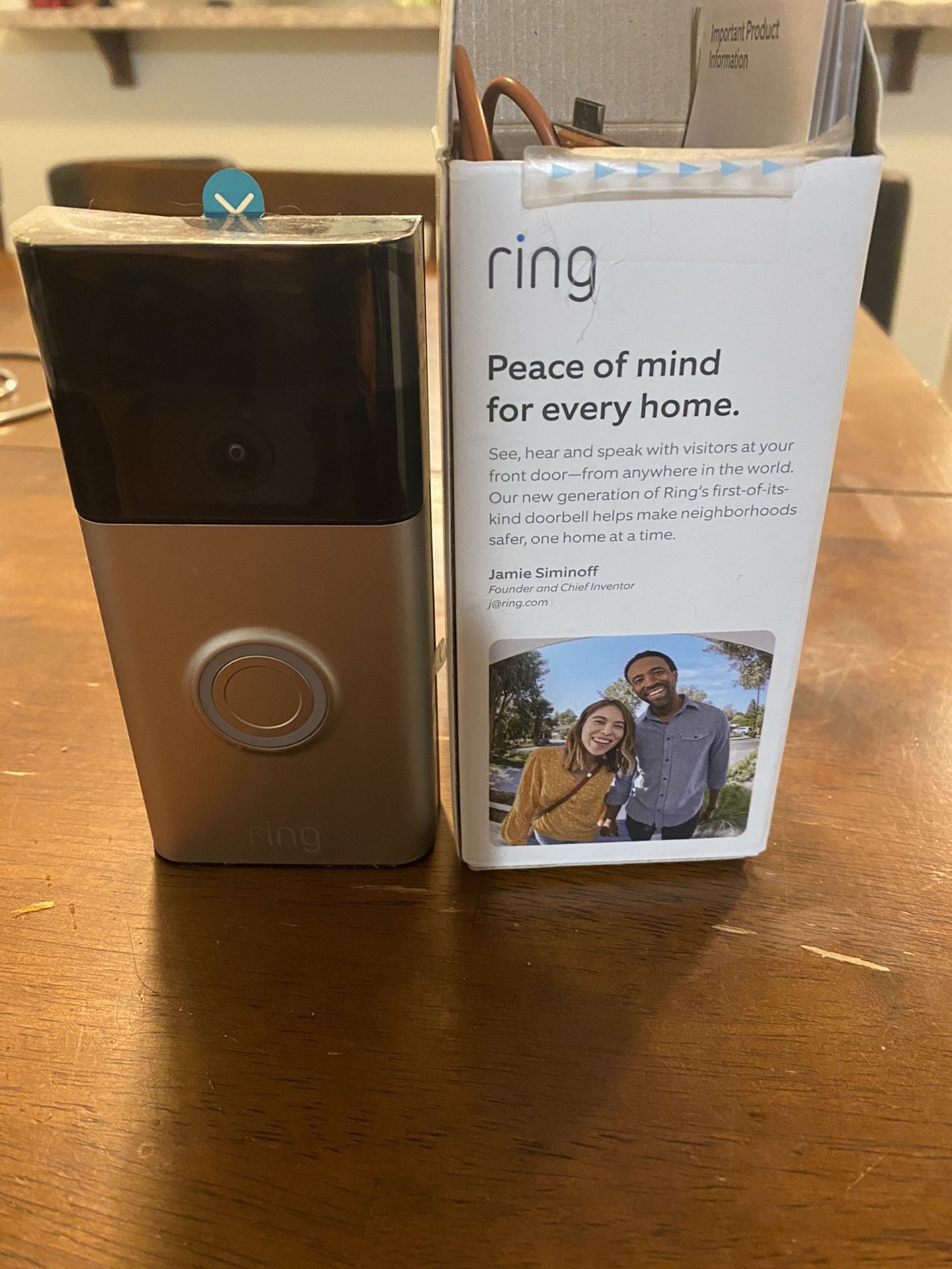 Ring Bell Never Used