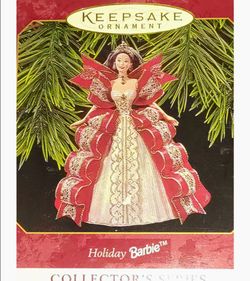 **1997 Hallmark Keepsake Holiday Barbie Ornament – 5th in Series**