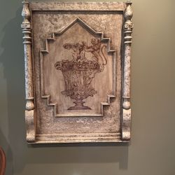 Framed Wall Hanging Artwork / Lion 