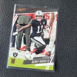 HENRY RUGGS III PRESTIGE RAIDERS 2020 MOSAIC NFL SPORTS RARE CARDS !