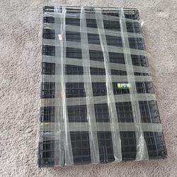 42" Double Door Dog Crate