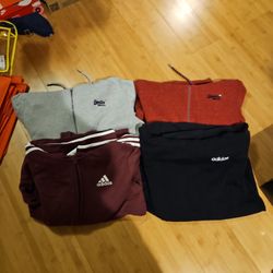 Mens Medium Hoodies- Addidas Super Dry