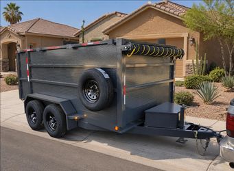 Trailas dump Trailer