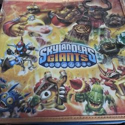Skylander’s Figures And Storage Carrier
