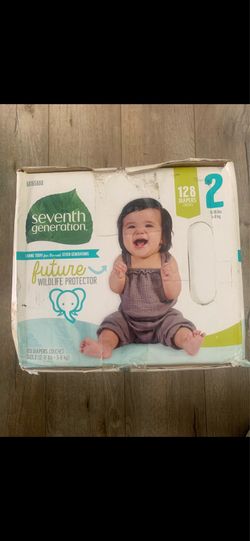 Seventh Generation 128CT Size 2 Diapers