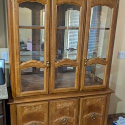 China Wood hutch cabinet
