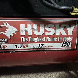 Husky 17-Gallon Air Compressor – Works Great