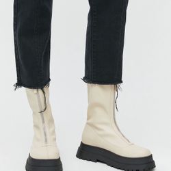 UO Zola Zip Platform Boot