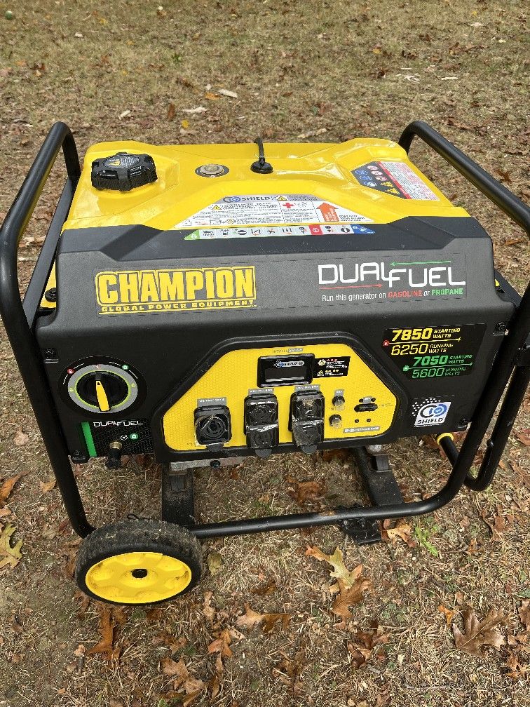 7850/6250 Watt Recoil Gas And Propane Generator