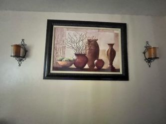 Frame With Candles