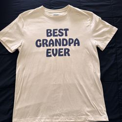 Best Grandpa Ever Tshirt - Large