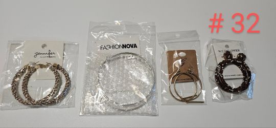 Fancy Earring  Set(4 PC) #32