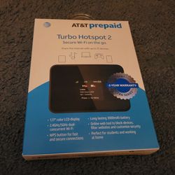 Turbo Hotspot 2 AT&T WiFi Box