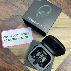 Beat By Dre Power Beat Pro Wireless Headphones PAY $1 To Take It Home - Pay the rest later -