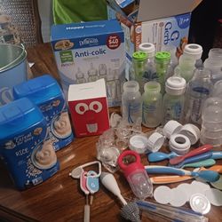 Baby bottles & stuff