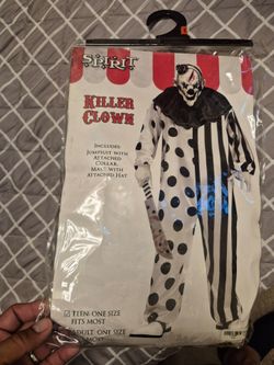 Spirit Killer Clown Halloween Costume