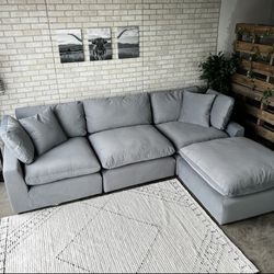 Grey Cloud Couch