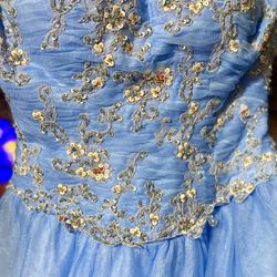 Tiffany Designer Strapless Prom Dress