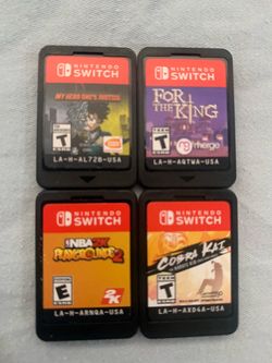 Nintendo Switch games $ 15each