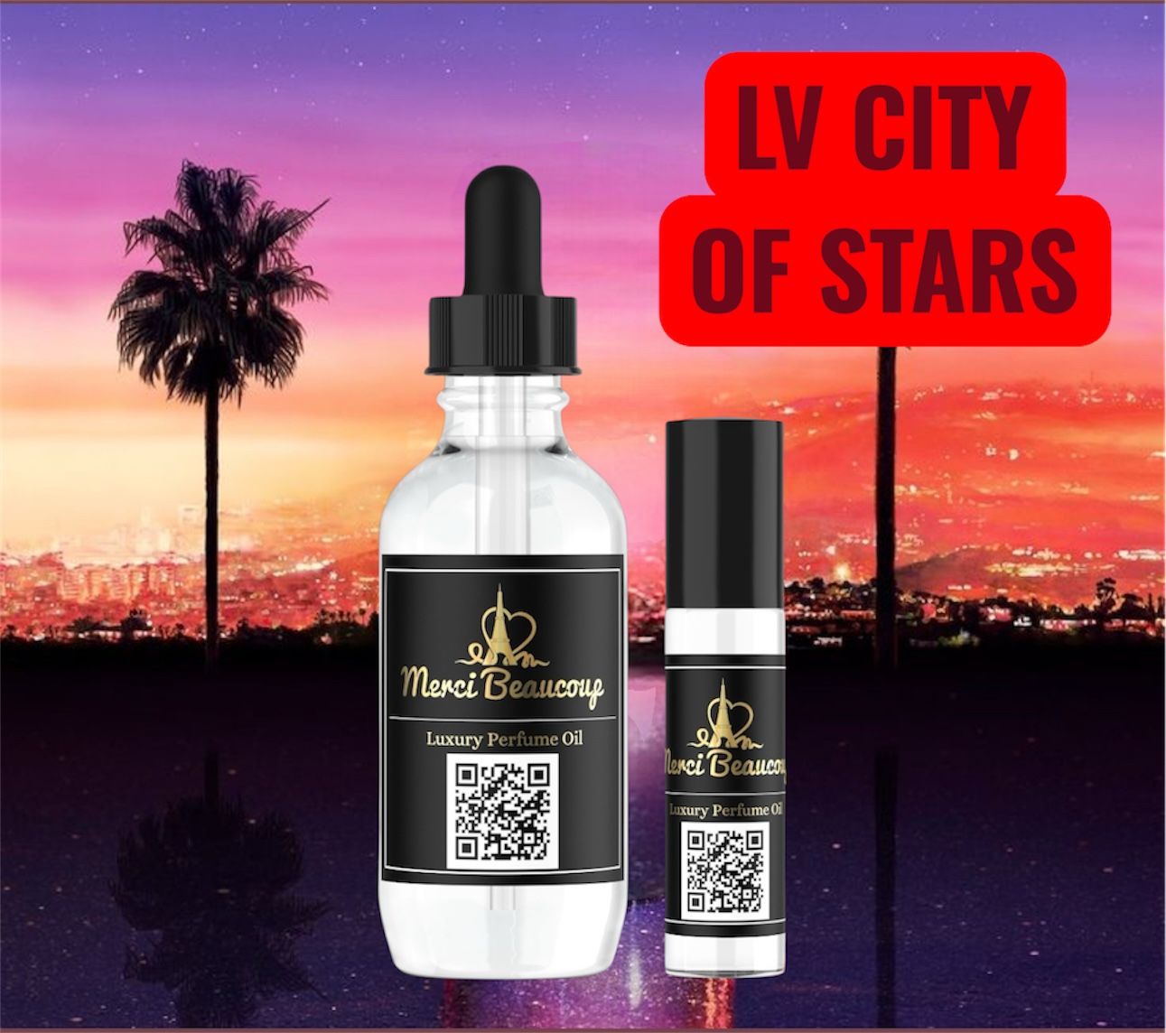 Lv City Of Stars Type Fragrance Perfume Cologne Body Oil Long Lasting 60ml