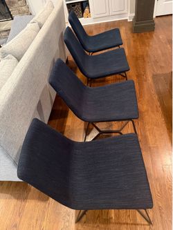 West Elm Chairs Set of 4