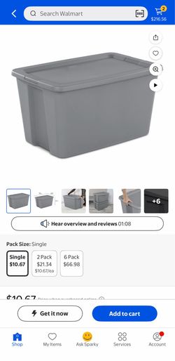 Storage bins