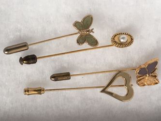 STICK BROOCH PIN LOT ~ ALL FOR $12