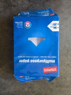 Staples Multipurpose Paper 500 Sheets 8.5x11