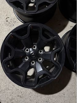 Ram Truck Wheels BLACK