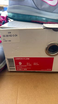 LeBron 9 low Fireberry size 9