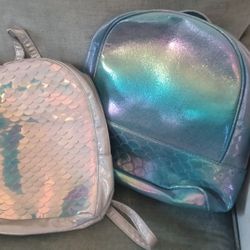 Mermaid Backpacks. $5 Each.