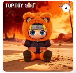 NEW NARUTO Shippuden BEAST PARTY V2 Keychain Plush TOP TOY EAKI